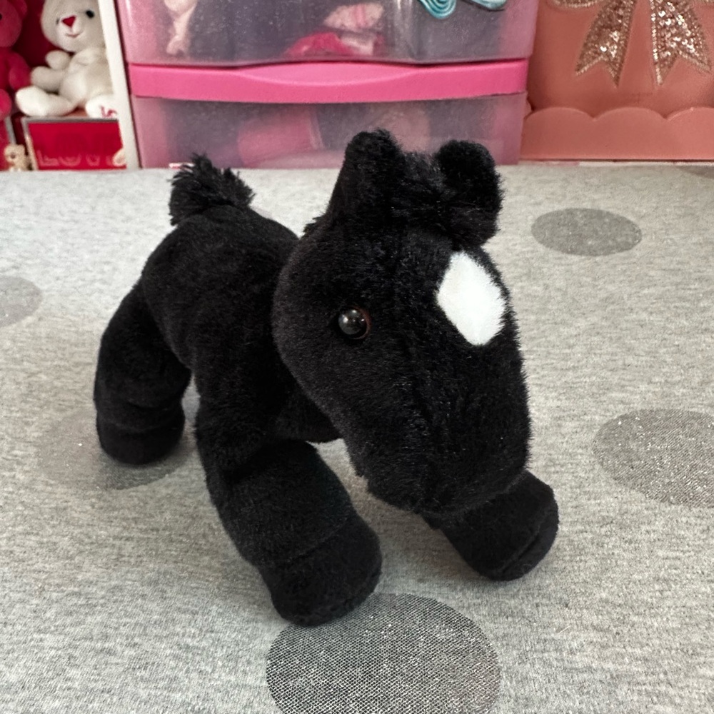 5 for $15! Aurora Mini Black Horse Plush